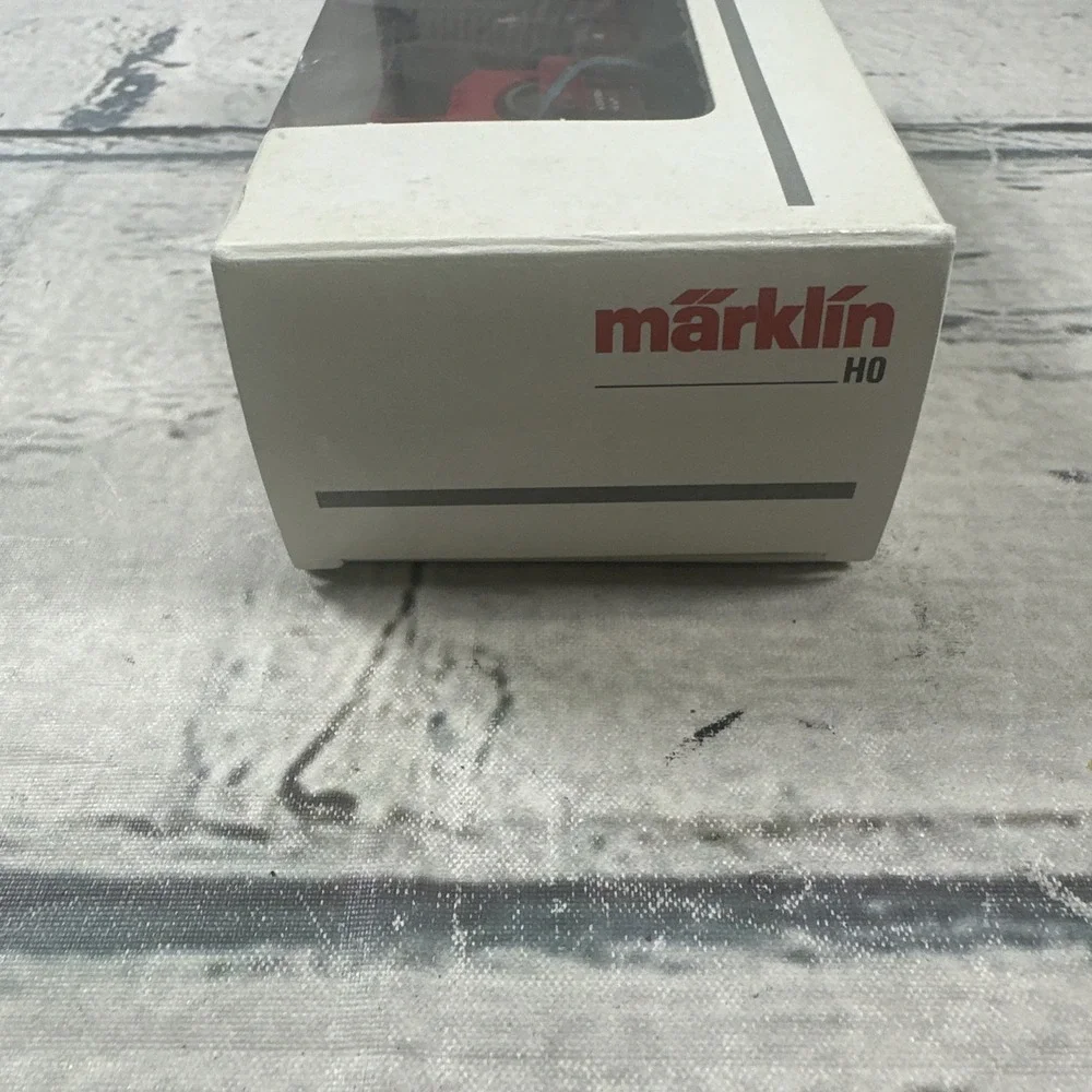 Märklin 44241 H0 DB Low-Sided Freight Car w/ Red Road Roller 1:87 Used